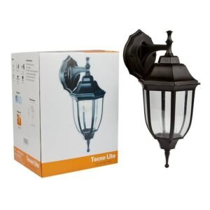 Farol Pared 100w 127v E26 Negro FTL-6002D/N